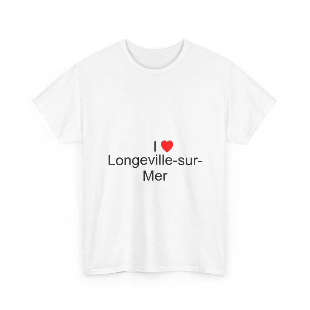 T-shirt I love longeville-sur-mer