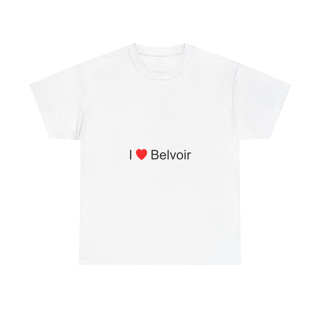 T-shirt I love belvoir