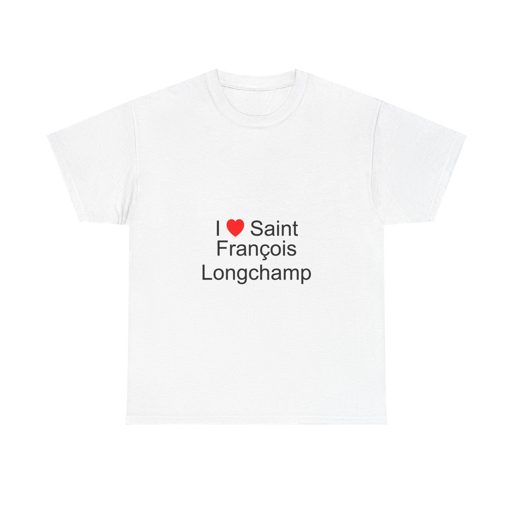 T-shirt I love saint françois longchamp