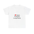 T-shirt I love saint françois longchamp