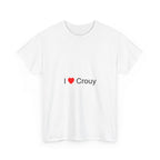 T-shirt I love Crouy