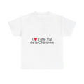 T-shirt I love tuffé val de la chéronne