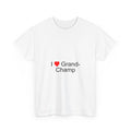T-shirt I love grand-champ
