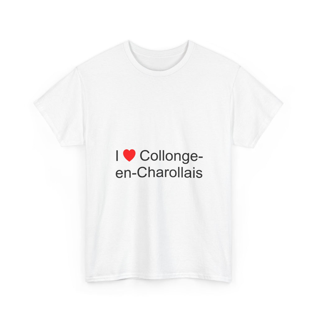 T-shirt I love collonge-en-charollais