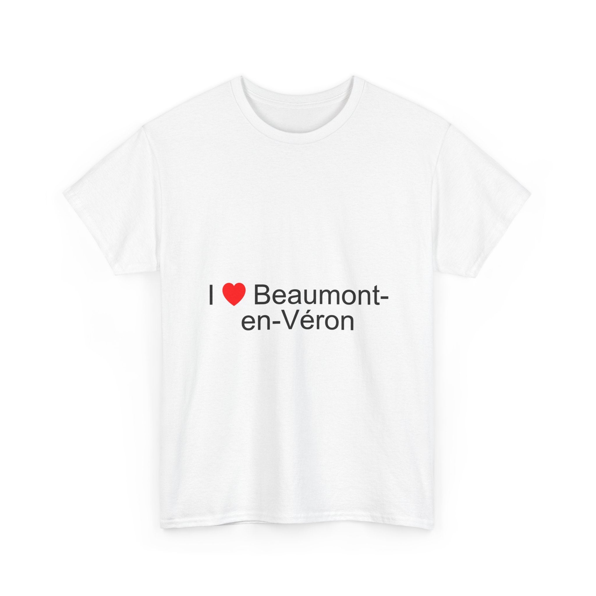 T-shirt I love beaumont-en-véron