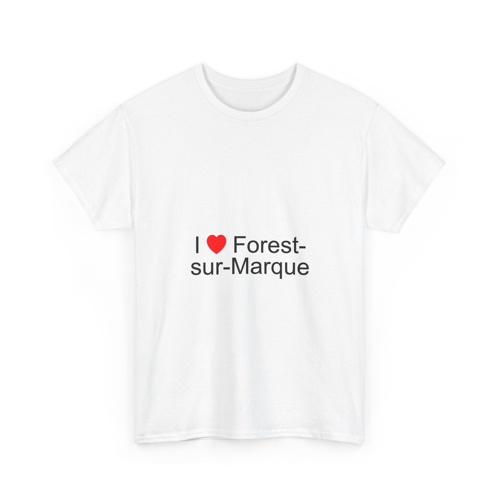 T-shirt I love forest-sur-marque