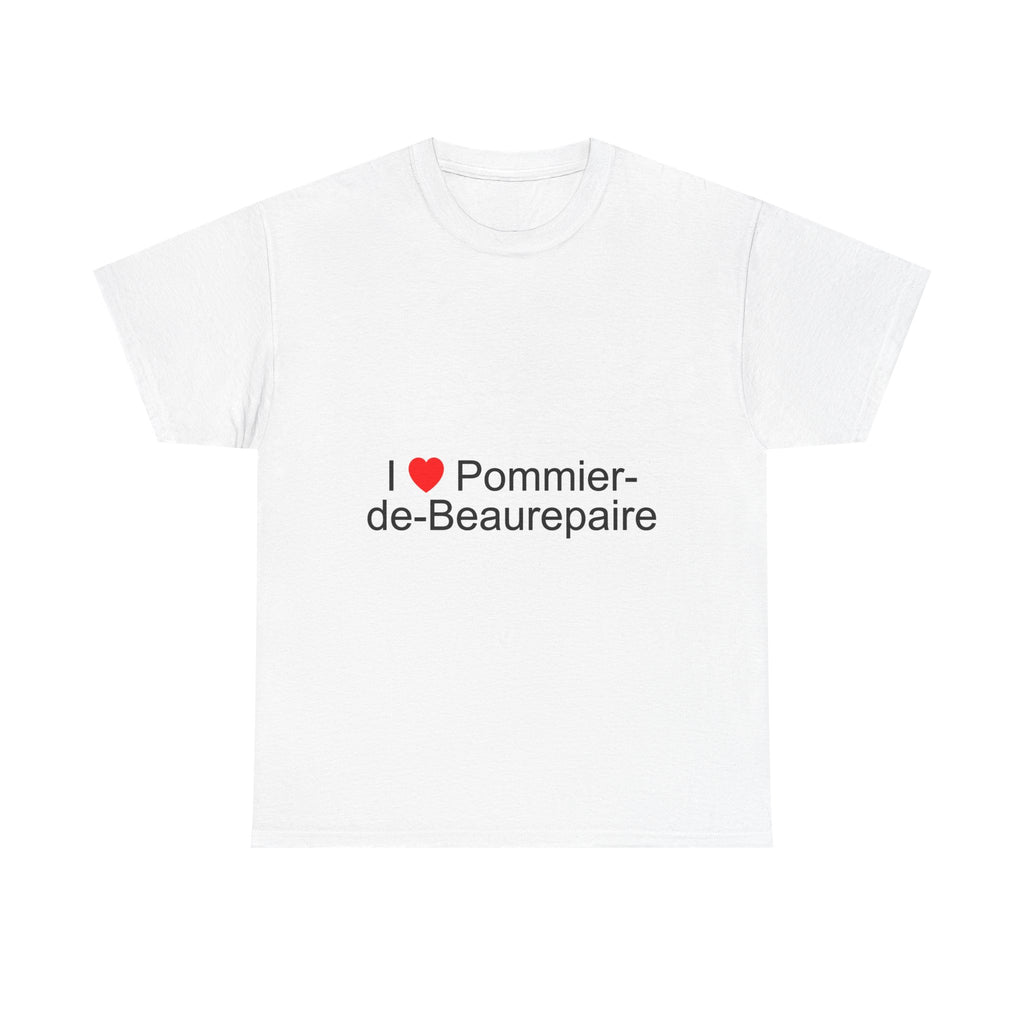 T-shirt I love pommier-de-beaurepaire