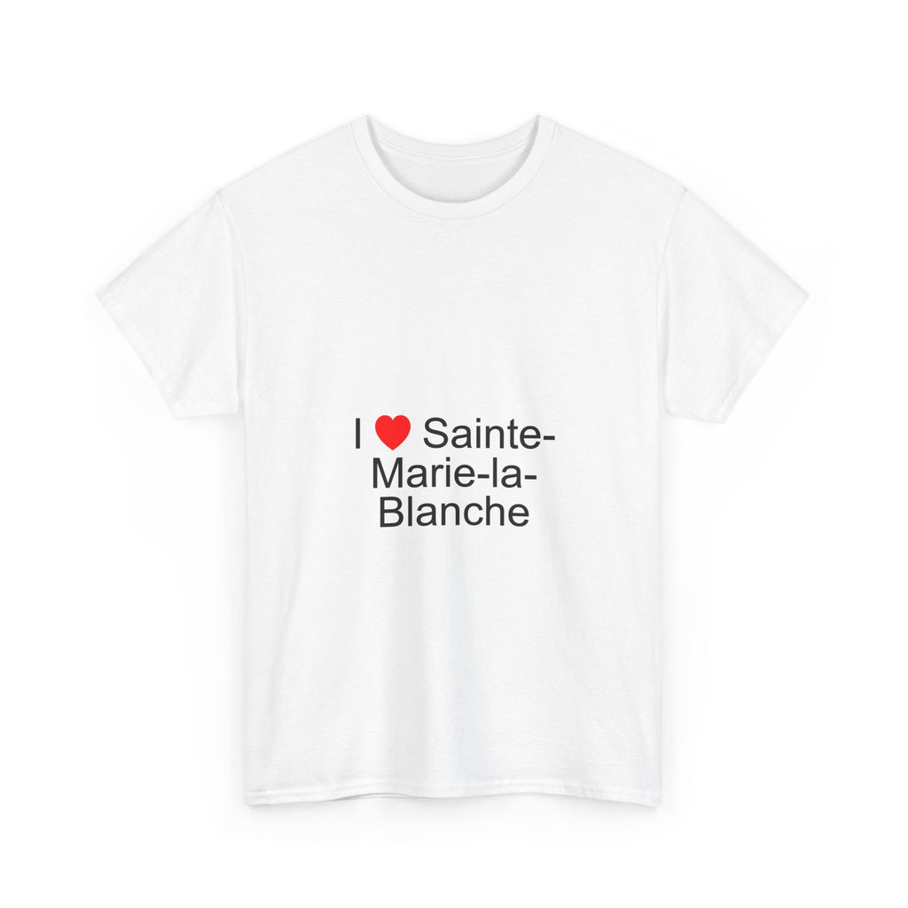 T-shirt I love sainte-marie-la-blanche