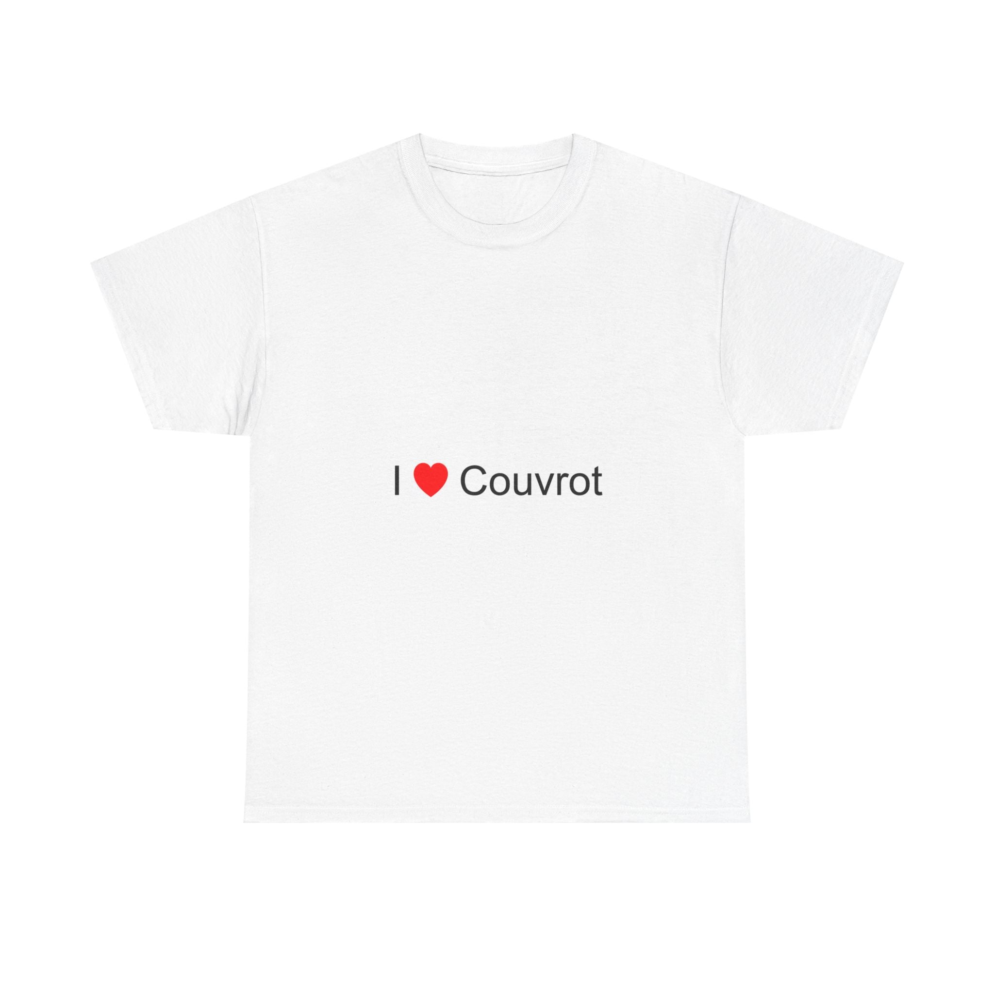 T-shirt I love couvrot