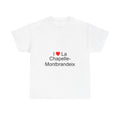T-shirt I love la chapelle-montbrandeix