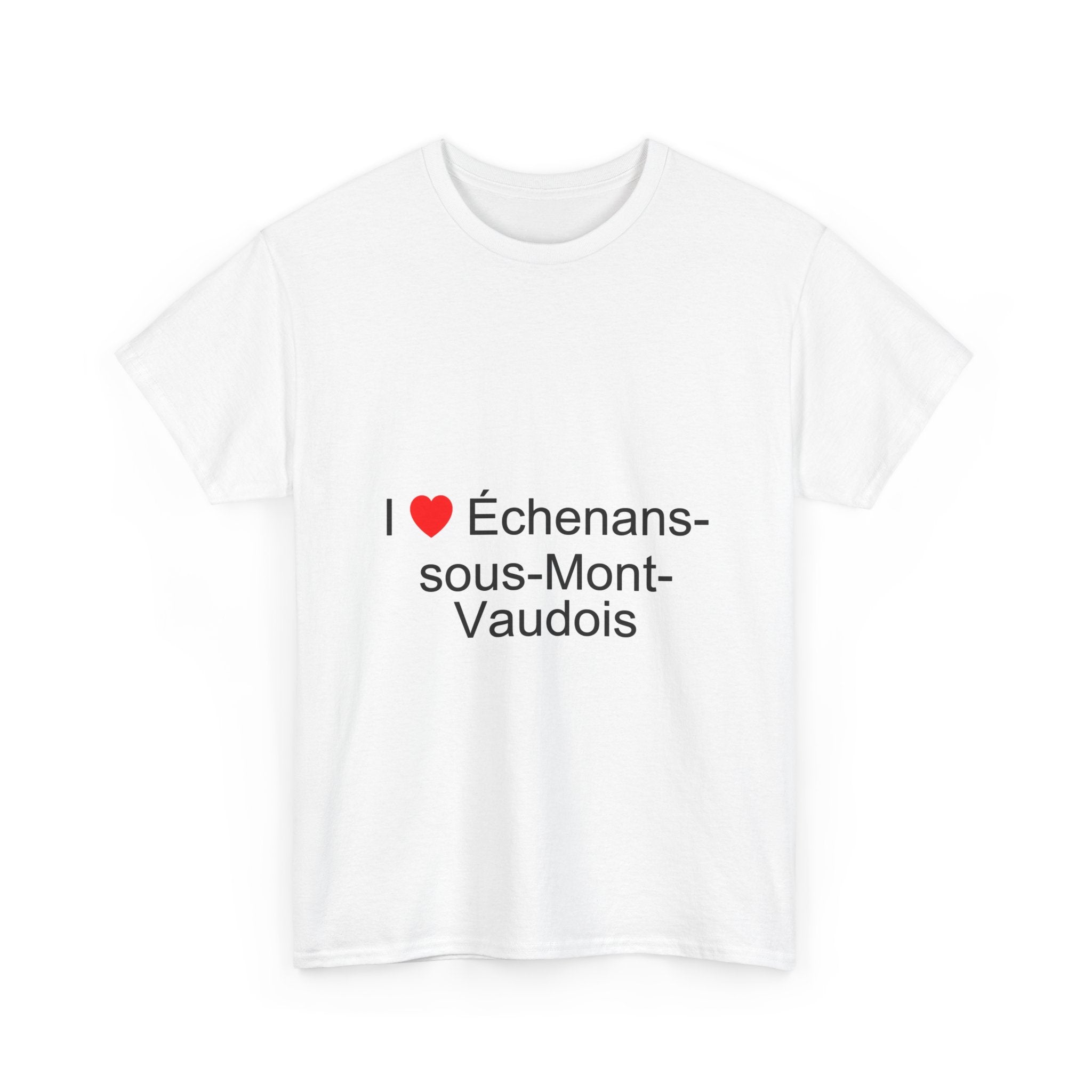 T-shirt I love échenans-sous-mont-vaudois