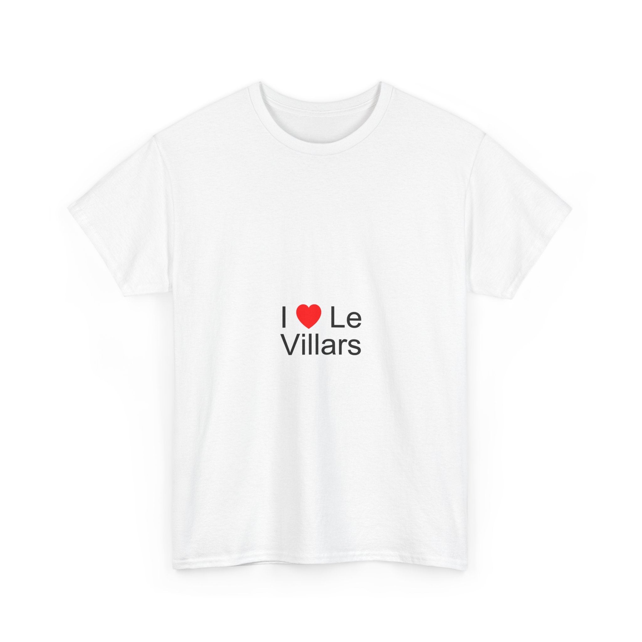 T-shirt I love le villars