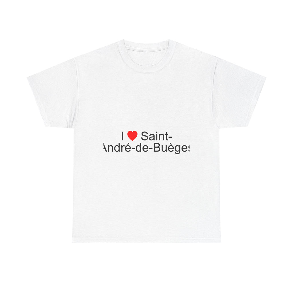 T-shirt I love saint-andré-de-buèges