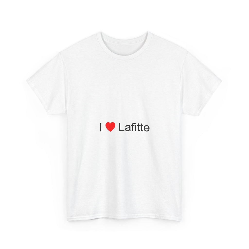 T-shirt I love lafitte