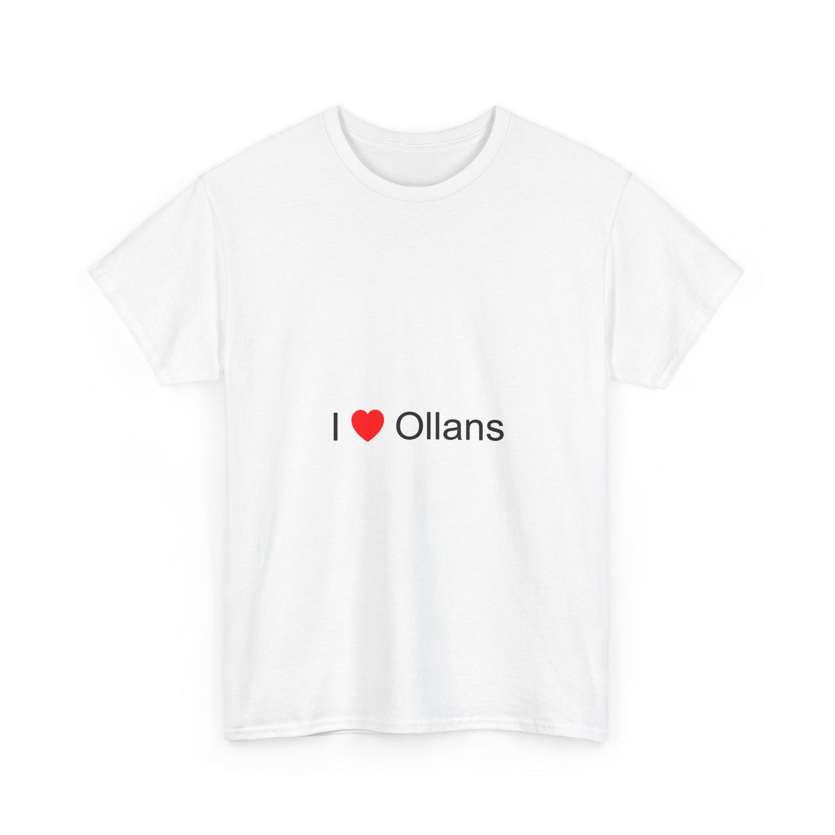 T-shirt I love ollans