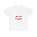 T-shirt I love sainte-marie-des-champs