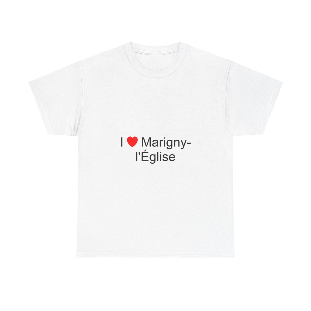 T-shirt I love marigny-l'église