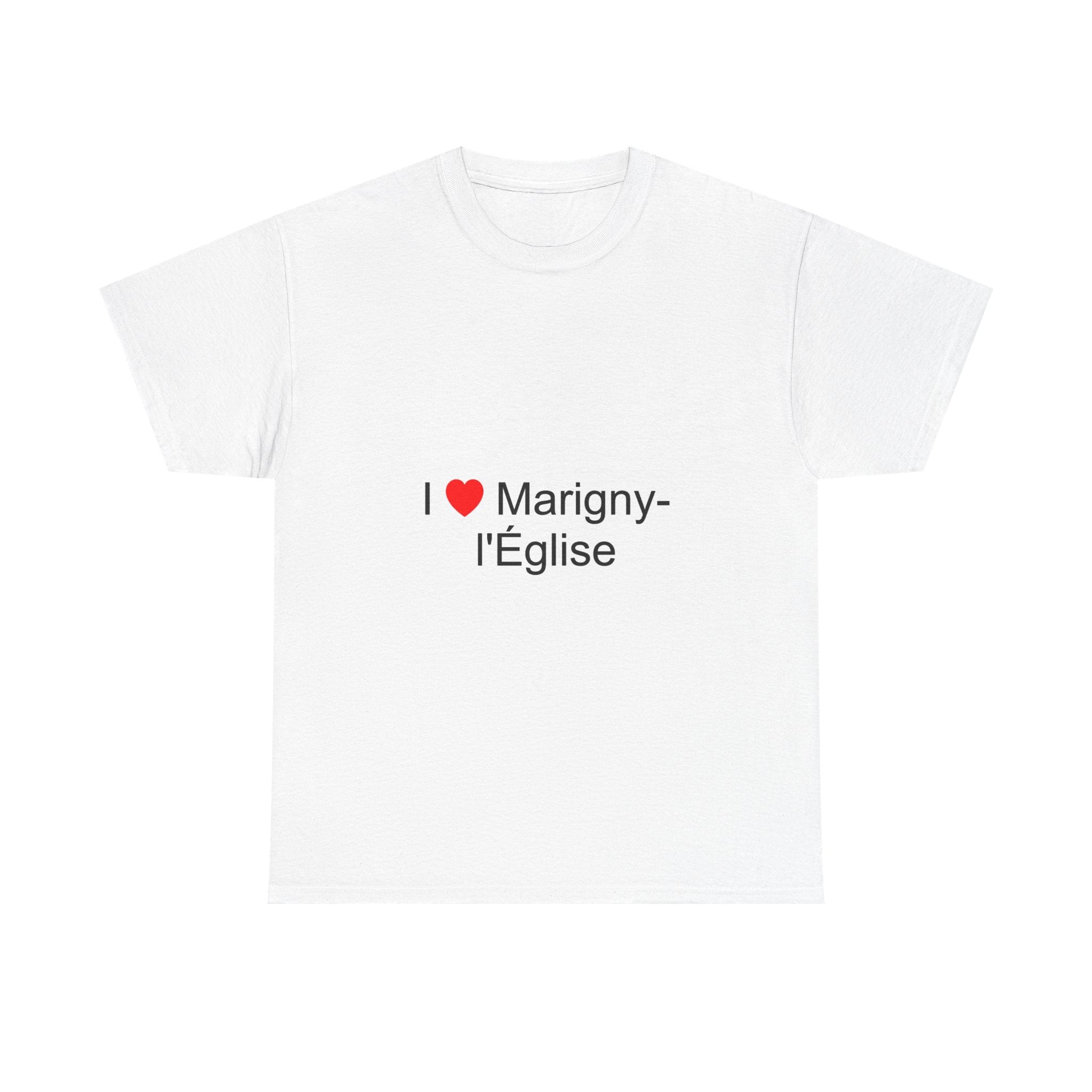 T-shirt I love marigny-l'église