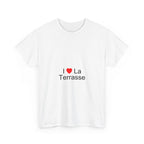 T-shirt I love La Terrasse