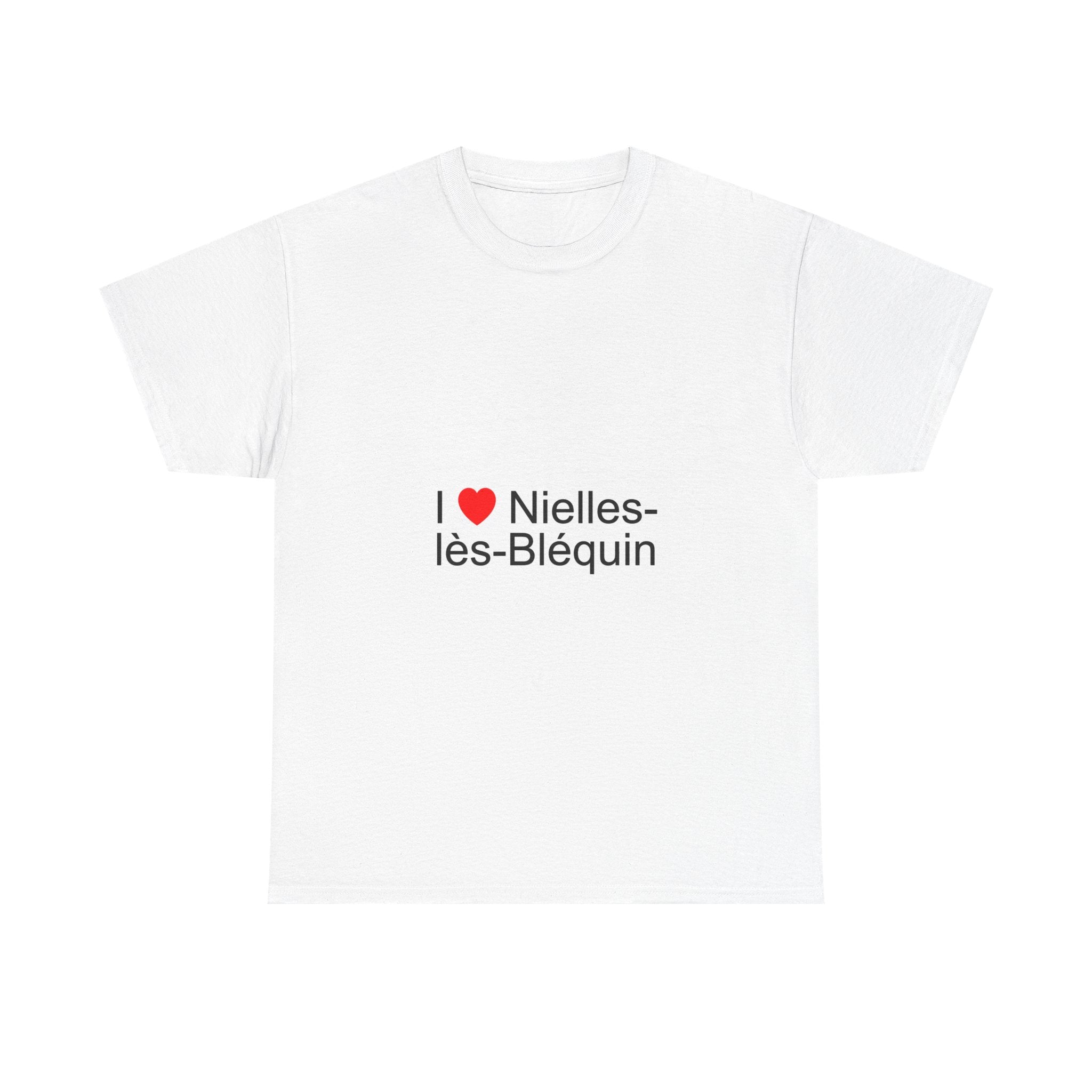 T-shirt I love nielles-lès-bléquin