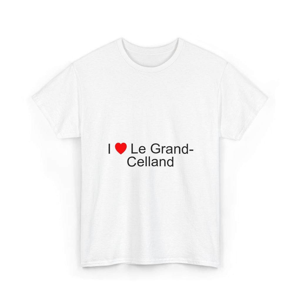 T-shirt I love le grand-celland