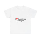 T-shirt I love Castelnau-d'Anglès