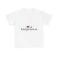 T-shirt I love le bourget-du-lac