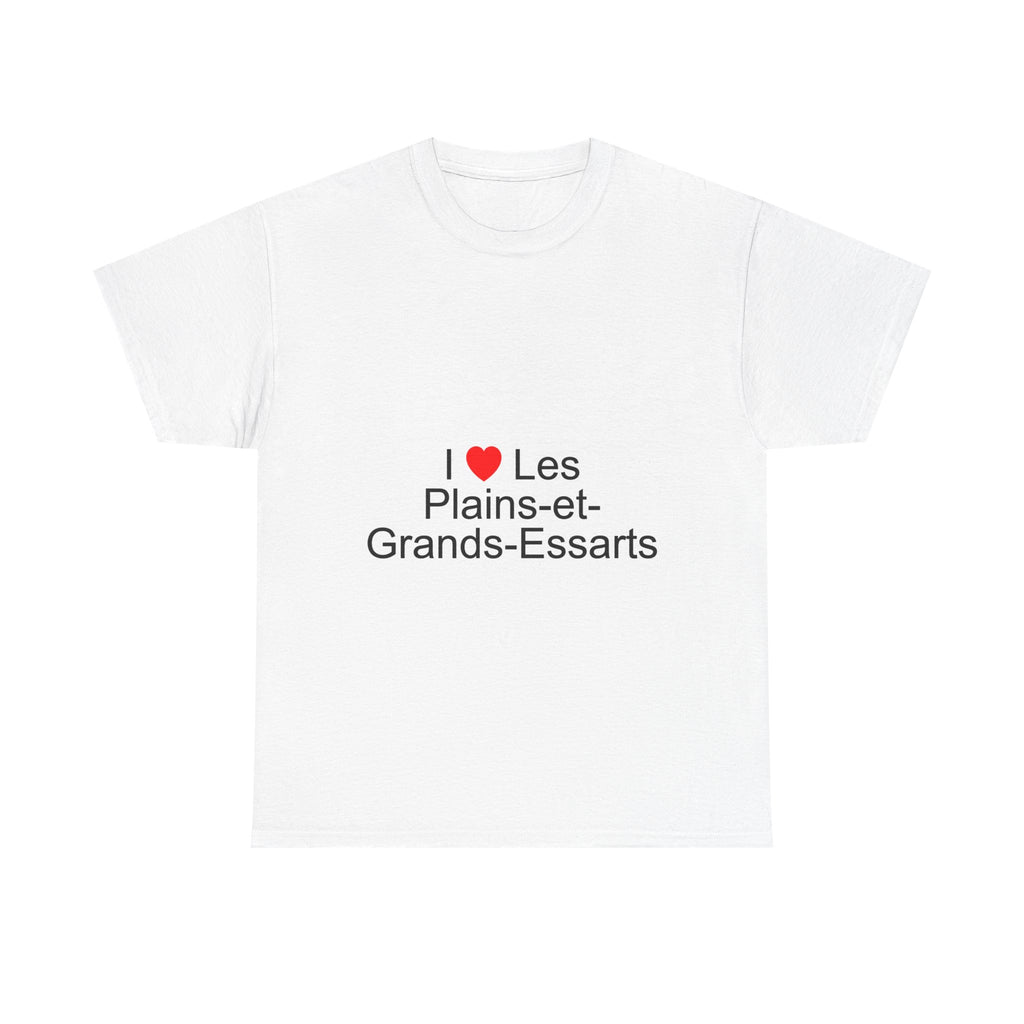 T-shirt I love les plains-et-grands-essarts