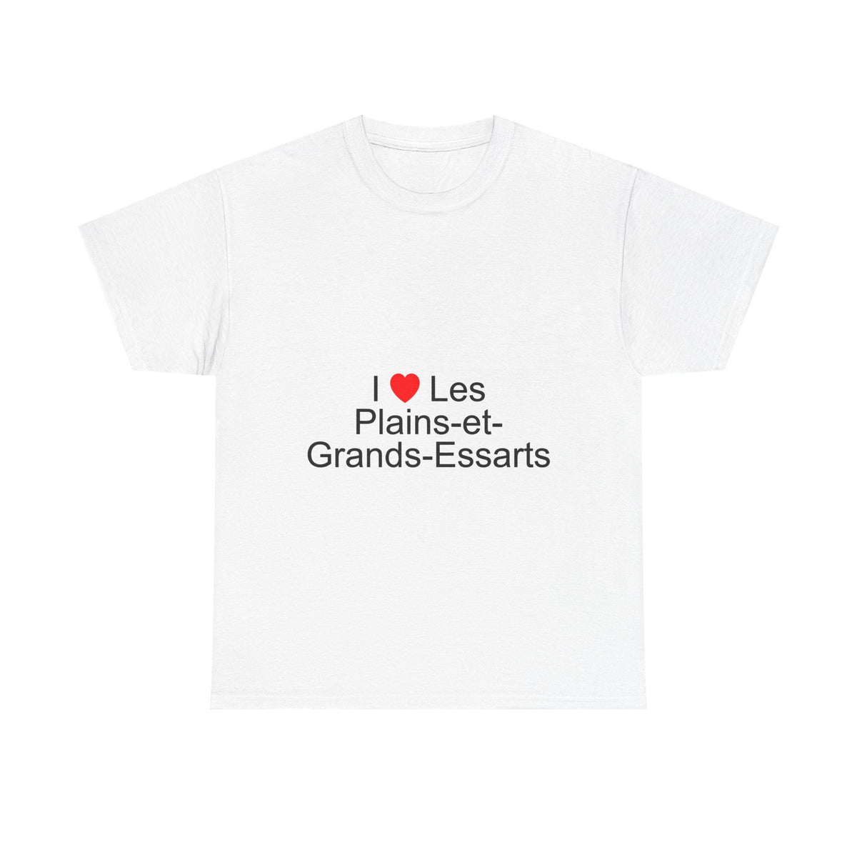 T-shirt I love les plains-et-grands-essarts