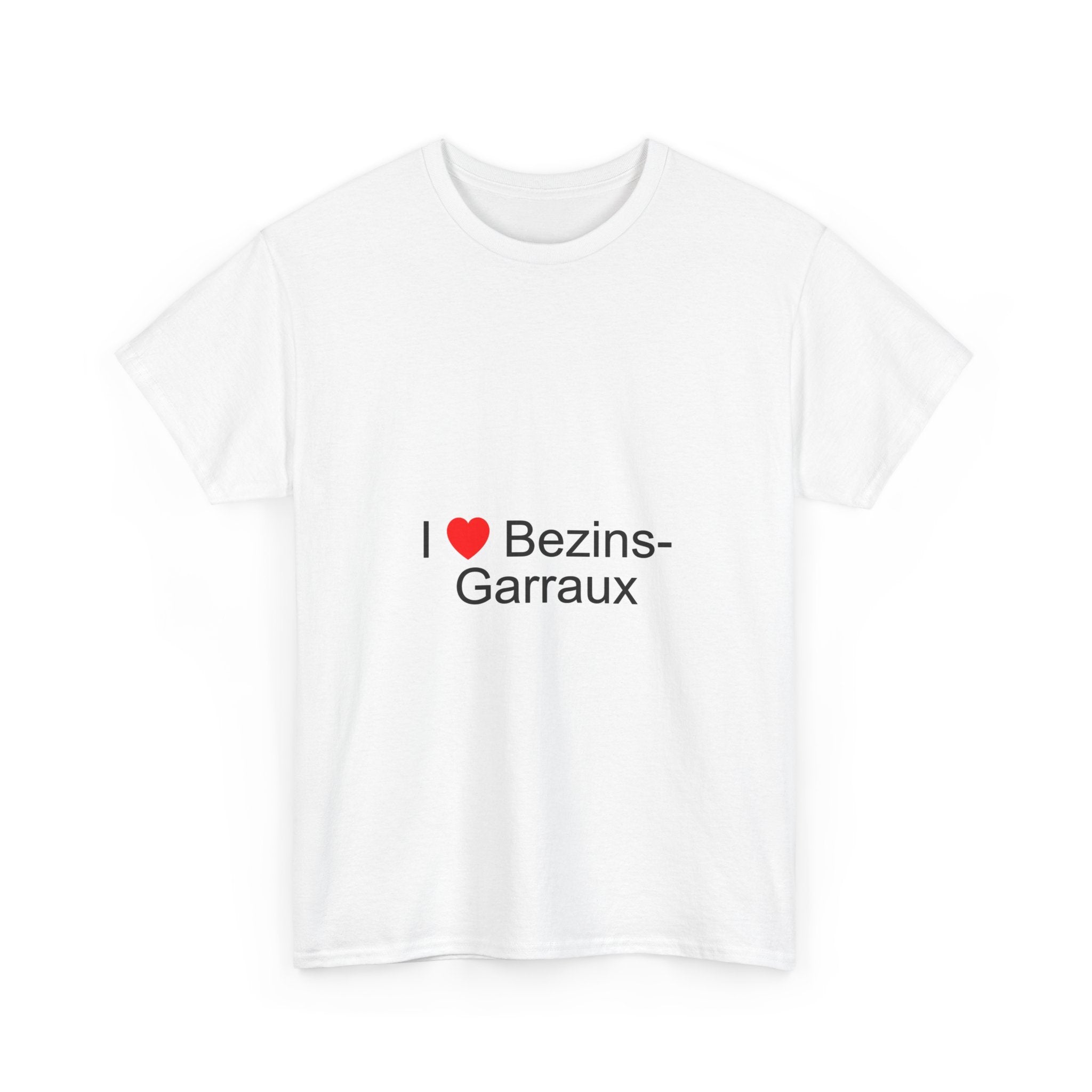 T-shirt I love bezins-garraux