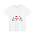 T-shirt I love la chapelle-du-bois-des-faulx