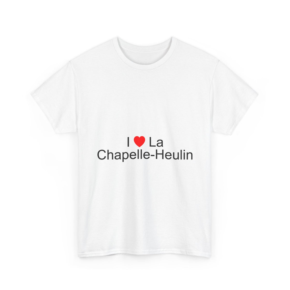 T-shirt I love la chapelle-heulin