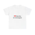 T-shirt I love marcilly-la-campagne