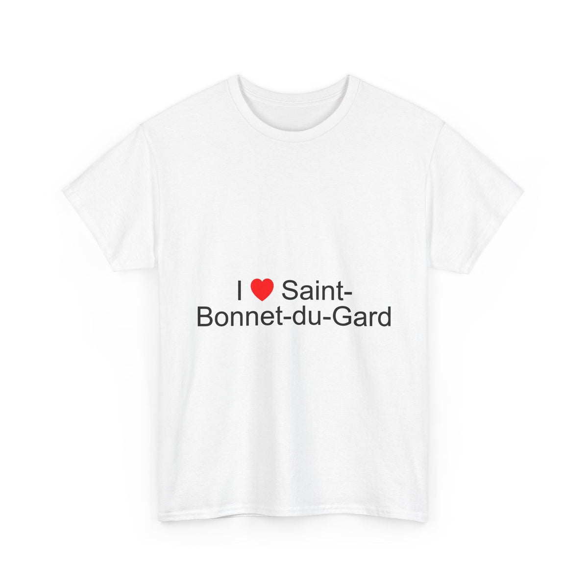 T-shirt I love saint-bonnet-du-gard