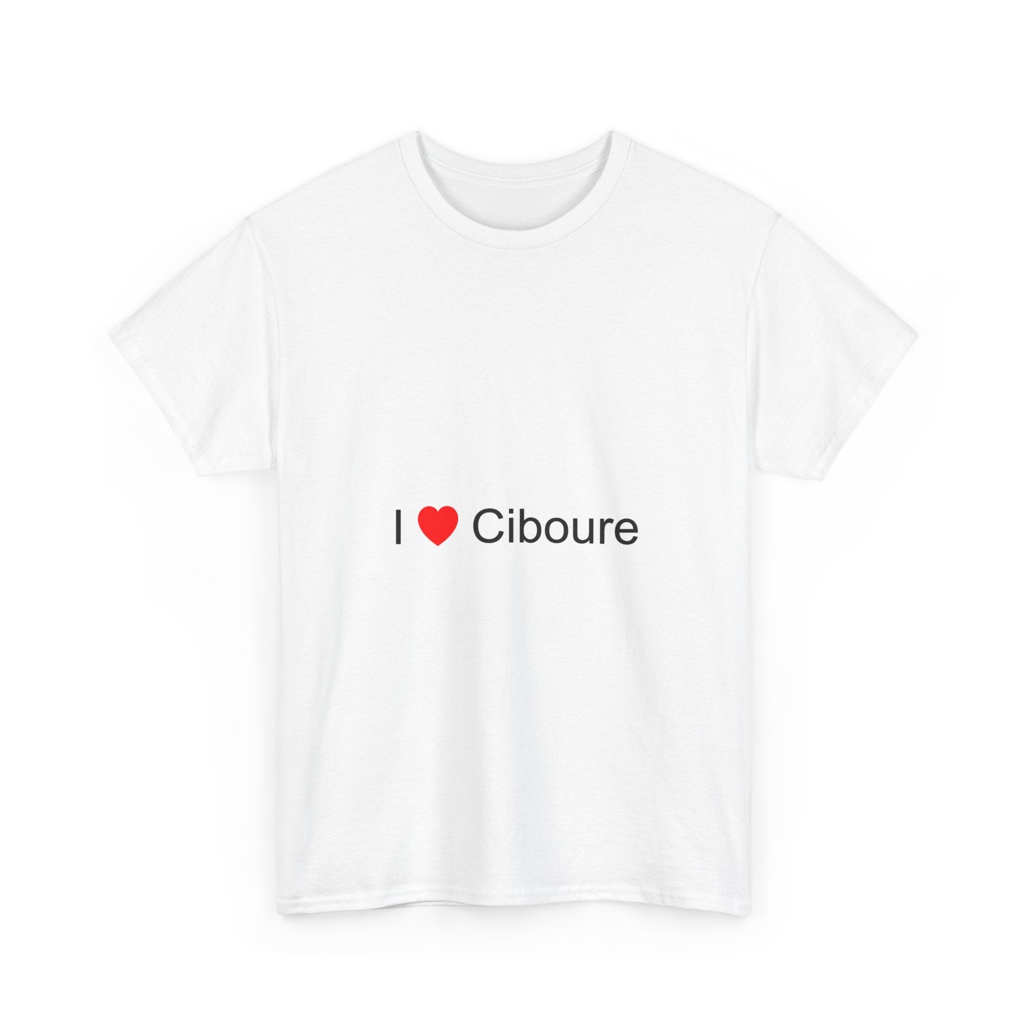 T-shirt I love ciboure
