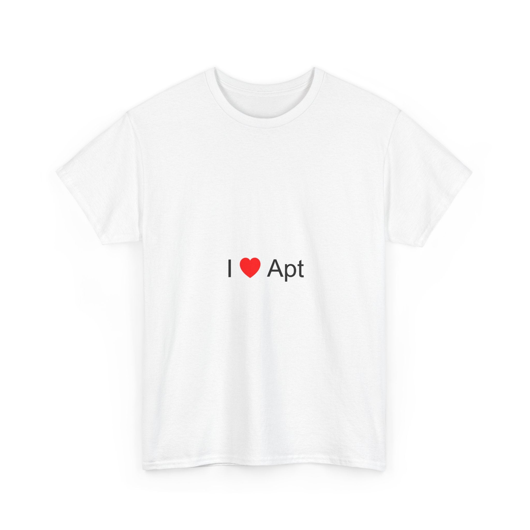 T-shirt I love apt
