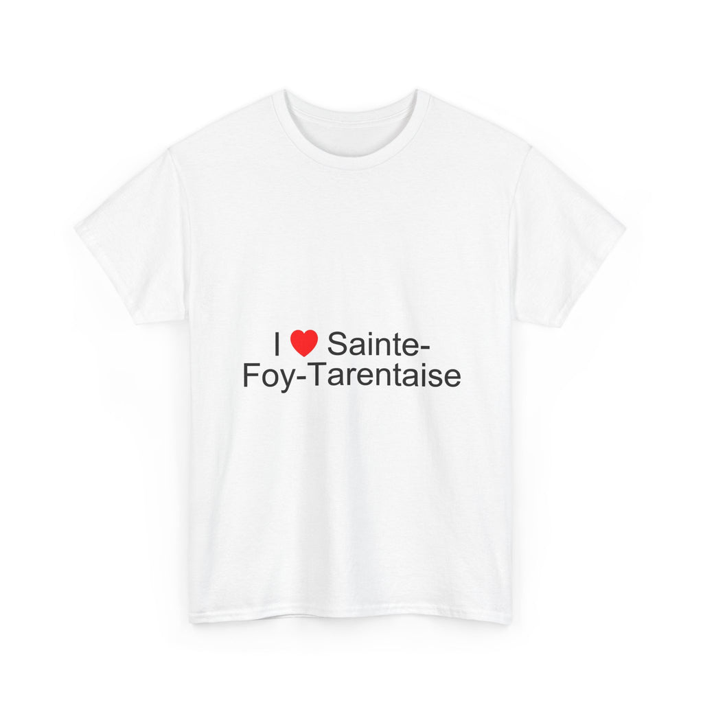 T-shirt I love sainte-foy-tarentaise
