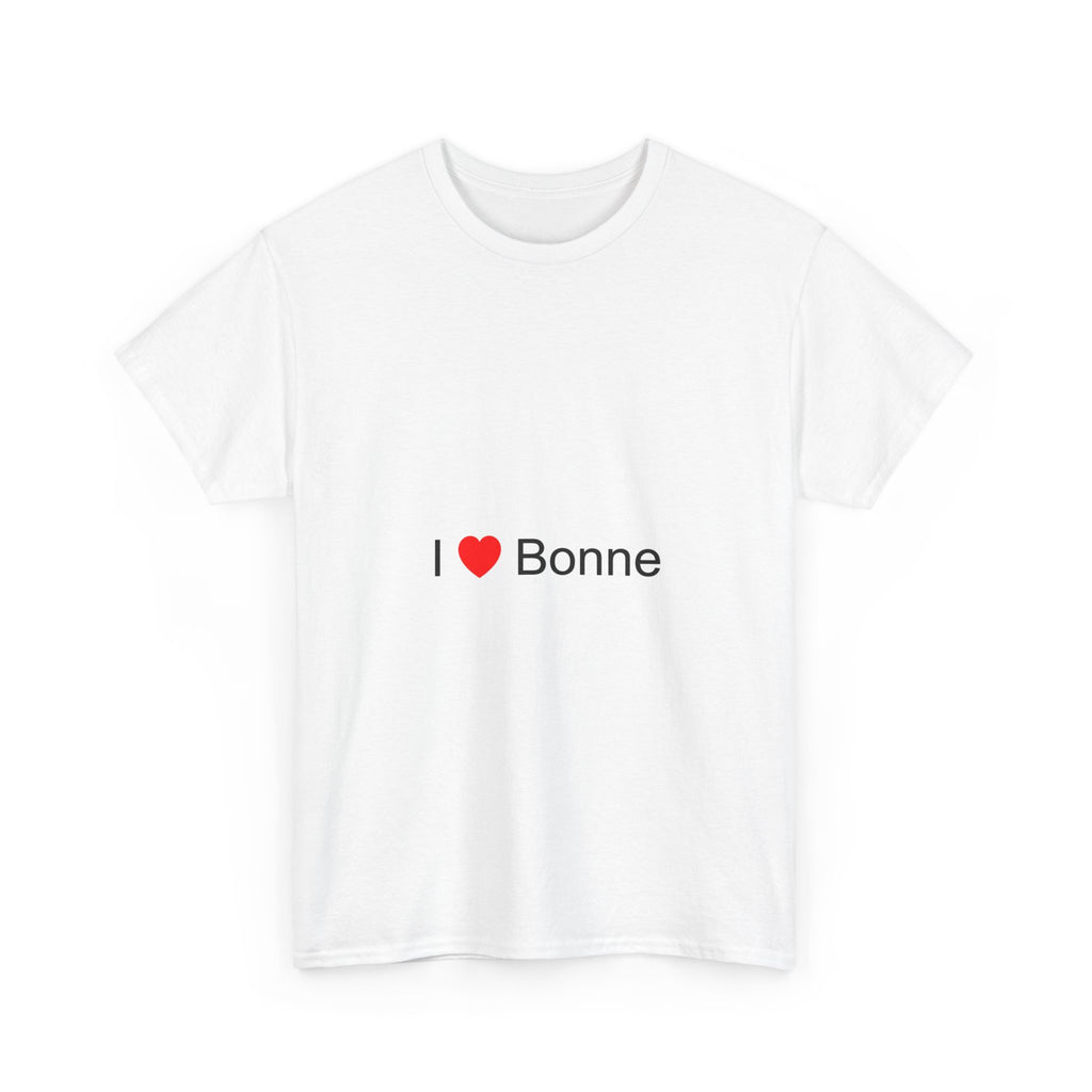 T-shirt I love bonne