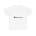T-shirt I love montmoyen
