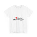 T-shirt I love Santa-Maria-Poggio