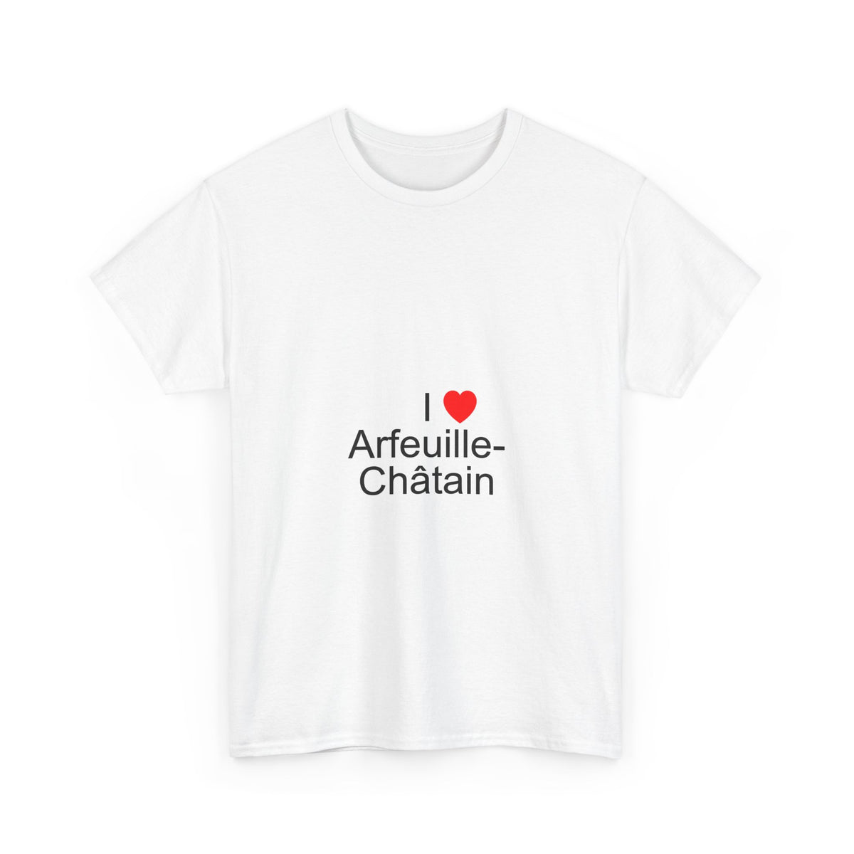 T-shirt I love arfeuille-châtain