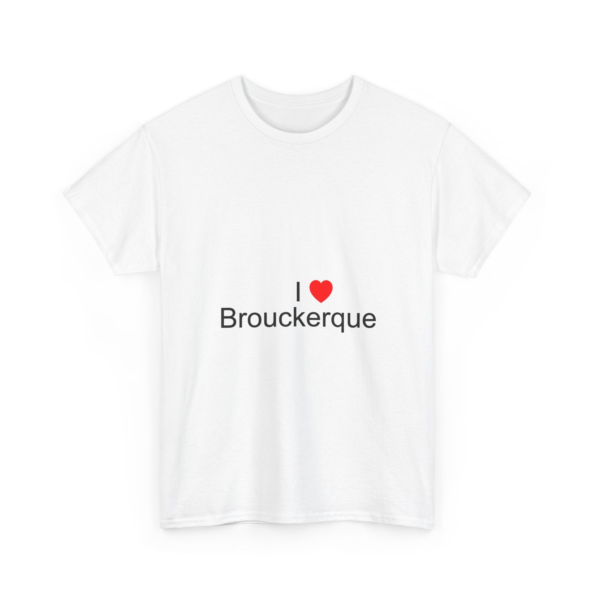 T-shirt I love brouckerque