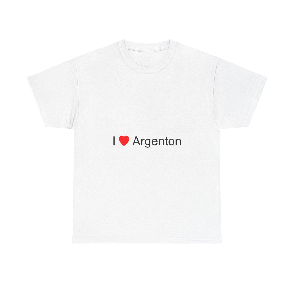 T-shirt I love argenton