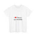 T-shirt I love fleury-sur-andelle