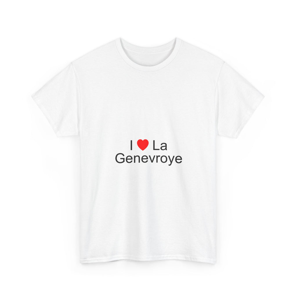 T-shirt I love la genevroye