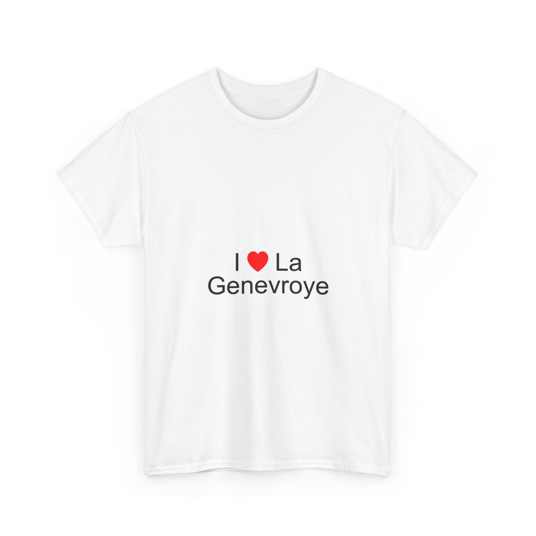T-shirt I love la genevroye