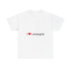 T-shirt I love Lacaugne