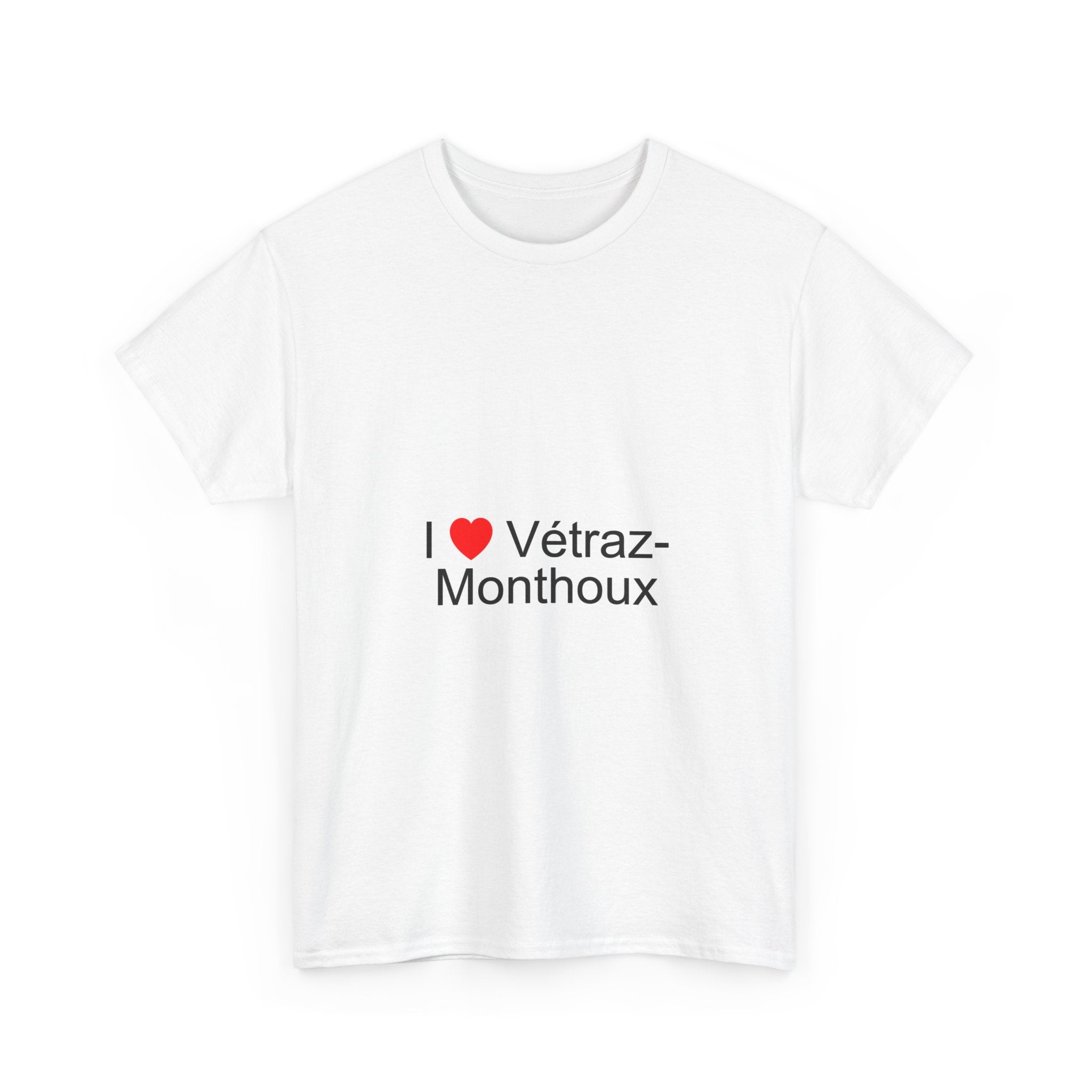 T-shirt I love vétraz-monthoux