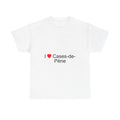 T-shirt I love cases-de-pène