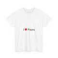 T-shirt I love paars